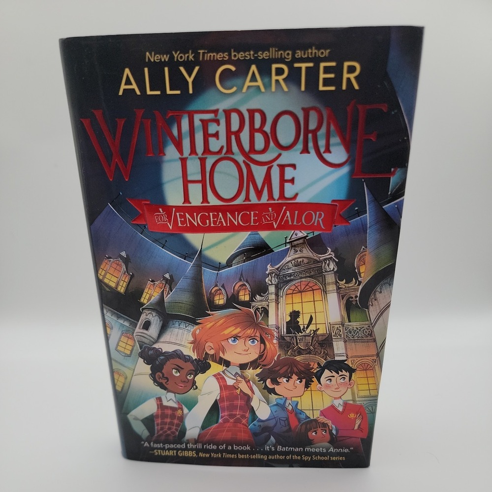 Ally Carter Winterborne Home for Vengeance and Valor Hardcover 1st Ed Good